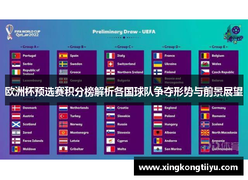 欧洲杯预选赛积分榜解析各国球队争夺形势与前景展望